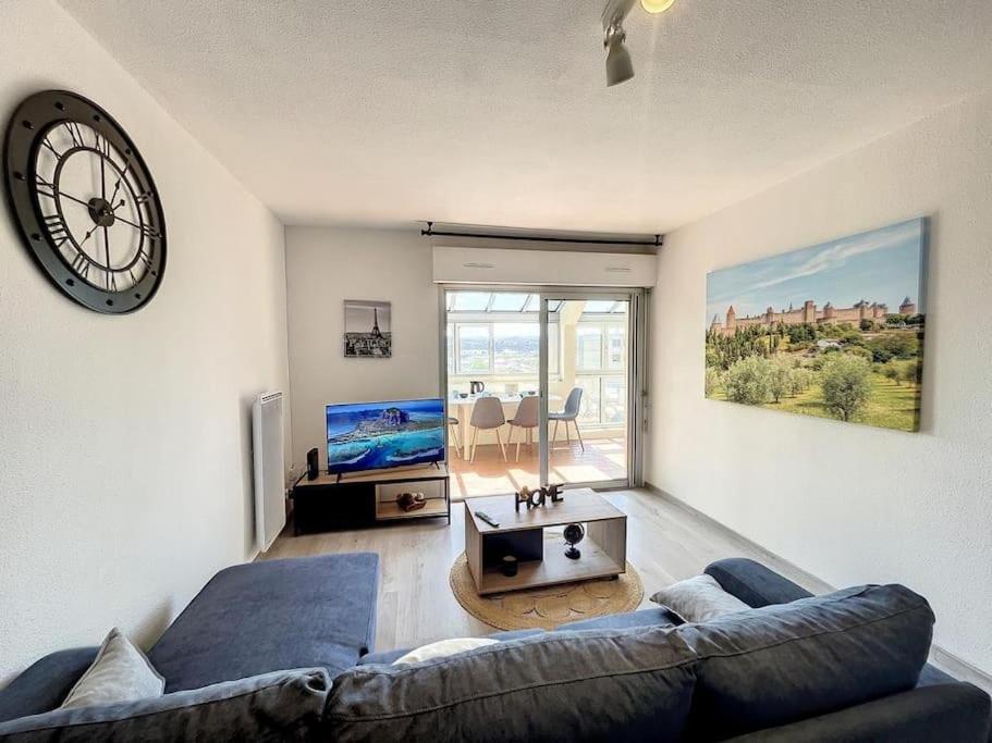 Le Panoramique - Sublime Vue Sur La Cite Daire Carcassonne Dış mekan fotoğraf