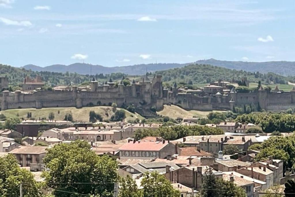Le Panoramique - Sublime Vue Sur La Cite Daire Carcassonne Dış mekan fotoğraf