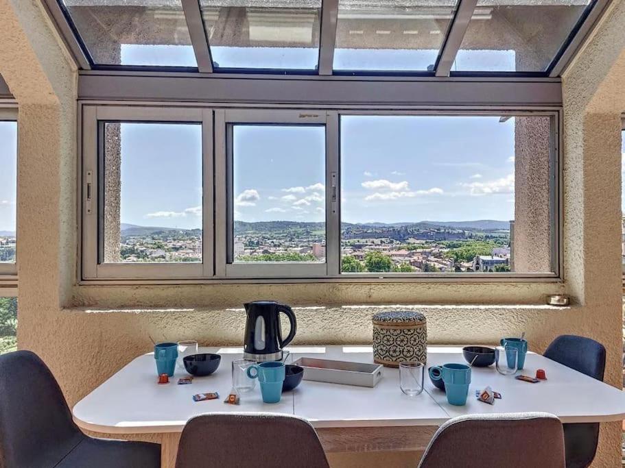 Le Panoramique - Sublime Vue Sur La Cite Daire Carcassonne Dış mekan fotoğraf